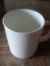 國濤骨瓷純白色馬克杯訂制LOGO酒店杯子印字賓館白瓷杯茶杯水杯麥片杯 C把杯 曬單實拍圖