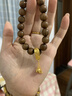 航民首飾老金系列·蘭花石榴跑環(huán)黃金吊墜古法 XYG2768工費290元/件 8.59g 蘭花 曬單實拍圖