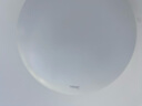 美的（Midea）風(fēng)扇燈餐廳吊扇燈led臥室燈隱形扇葉遙控三防燈具熟睡風(fēng)包安裝 曬單實(shí)拍圖