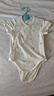 babylove嬰兒包屁衣夏薄款男女寶寶透氣莫代爾棉短袖三角哈衣爬服睡衣夏裝 曬單實拍圖