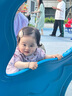 babylove女寶寶短袖上衣夏季薄款純棉紗布透氣泡泡袖甜美t恤嬰幼兒夏裝 玫瑰紫 80 曬單實(shí)拍圖
