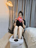 美的（Midea）泡腳桶足浴盆電動(dòng)泡腳盆加熱全自動(dòng)按摩2025實(shí)用洗腳盆智能恒溫過(guò)膝療家用 官方新品-溫泉沖浪水流+拆卸按摩盤+漏保開關(guān) 七夕情人節(jié)禮物生日送男女友老婆老公長(zhǎng)輩爸媽高檔養(yǎng)生 曬單實(shí)拍圖