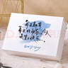 瑜尚臻品磁吸翻蓋生日禮盒空盒 禮物品包裝收納盒袋子大號(hào)紀(jì)念日禮物 主圖款【禮盒+禮袋+拉菲草】 曬單實(shí)拍圖