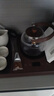 唐豐小型功夫茶具套裝家用高檔泡茶壺茶杯茶盤整套煮茶燒水壺一體茶臺 璽棠一體茶盤+圓滿素語西施壺9頭 曬單實拍圖