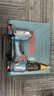 博世（BOSCH）GSB 185-LI 18V無刷鋰電沖擊鉆充電手電鉆電動螺絲刀雙電+小黑俠 曬單實(shí)拍圖
