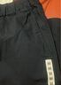 無印良品（MUJI）女式 水洗 平紋 短褲 休閑 褲子女款夏季款女裝中褲 外穿 黑色5S M (160/66A) 曬單實(shí)拍圖