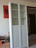 宜家（IKEA）BILLY畢利OXBERG奧克伯柜子儲物柜木質(zhì)玻璃門(mén)書(shū)柜收納柜 白色 曬單實(shí)拍圖