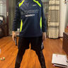 McTicco兒童夏季網(wǎng)球服套裝2025新款男童速干運動服中大童體能訓(xùn)練服薄款 19639藏青色+16163黑色 150 150cm 曬單實拍圖