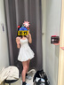 UR2025夏季新款女裝復(fù)古水洗磨破破洞牛仔長(zhǎng)褲UWH850052 藍(lán)色 26 曬單實(shí)拍圖