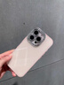 小莓介ins風(fēng)高顏值閃粉鉆帶鏡頭膜iPhone16promax手機殼糖果色15全包14pro防摔13保護套12高級感11女 閃鉆帶鏡頭膜【少女粉】果凍殼 iPhone 16 曬單實(shí)拍圖