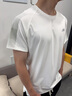 斯凱奇（Skechers）短袖男冰絲速干T恤男秋季薄款透氣戶(hù)外運動(dòng)圓領(lǐng)短袖 亮白色 XL 曬單實(shí)拍圖
