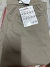 卡賓（CABBEEN）【親膚超柔】輕薄透氣休閑褲男2025夏季多褶設(shè)計(jì)寬松直筒長(zhǎng)褲 駝色25 S /165/46 曬單實(shí)拍圖