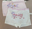 芬騰女童內(nèi)褲1莫代爾平角夏薄款3兒童6-12歲小女孩冰絲短褲寶寶四角褲 6條裝裸感冰絲組合03 130 (XL) 建議38-48斤 曬單實(shí)拍圖