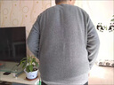 金兔100純羊毛衫女50歲媽媽2025新款大碼高檔針織開衫賽兔毛衣秋外套 杏色 2XL 【建議125-145斤】 曬單實(shí)拍圖