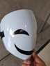 粉童黑之契約者面具 發(fā)光漆黑的蛭子影胤面具全臉小丑怪盜基德 發(fā)光白色 曬單實(shí)拍圖