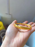 紅福吉祥黃金手鐲女櫻花推拉999足金包銀手鐲簡(jiǎn)約時(shí)尚實(shí)心金鐲子送媽媽禮 包金3克 總重約30克 櫻花手鐲 曬單實(shí)拍圖