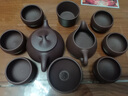 雅沁韻高檔青花瓷功夫茶具套裝家用辦公室陶瓷蓋碗茶壺茶杯禮盒裝送禮 青花瓷山水功夫茶具套裝 曬單實(shí)拍圖