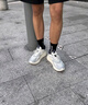 安踏不羈丨潮流厚底休閑鞋男鞋網(wǎng)面透氣運動鞋復(fù)古老爹鞋增高鞋子男 曬單實拍圖
