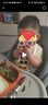 科巢寶寶吃飯圍兜嬰兒童罩衣3歲以上幼兒園防水防臟圍裙輔食飯兜反穿 【短袖款】蒂沃鴨熊貓-(帶兜款） 110碼(建議2-4歲) 曬單實(shí)拍圖