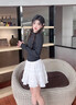CEENIU防曬衣女士2025新款透氣速干長(zhǎng)袖外套夏季修身運(yùn)動(dòng)開衫瑜伽服上衣 曜石黑 【立領(lǐng)款】 M （80-110斤） 曬單實(shí)拍圖