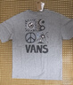 VANS范斯男女同款PEACE TEE短袖跑步休閑運動T恤 曬單實拍圖