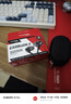 極度未知（HYPERX）颶風(fēng)2颶風(fēng)3系列電競游戲耳機頭戴式 ps5電腦耳機fps吃雞耳麥降噪麥克風(fēng)適配三角洲行動(dòng) 【云雀2黑-半入耳式】 電競游戲耳機 曬單實(shí)拍圖