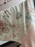 貝肽斯兒童睡衣嬰兒服夏季薄款空調(diào)服七分袖童裝睡袍男女寶寶睡裙空調(diào)衫 花海翩舞 80 曬單實(shí)拍圖