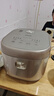 蘇泊爾（SUPOR）0涂層IH電飯煲3L4L家用3-5-8人IH電磁加熱猛火316L不銹鋼內(nèi)膽無涂層智能多功能電飯鍋 一級能效 玫瑰金 4L 【316L不銹鋼】IH猛火加熱 曬單實(shí)拍圖
