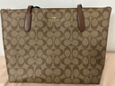 蔻馳（COACH）【品牌直供】女士中號托特包單肩手提包4455IME74 曬單實(shí)拍圖