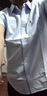 真維斯（Jeanswest）短袖襯衫男春夏季時(shí)尚男士休閑免燙修身潮牌工作長(cháng)白襯上衣外套裝 灰色1628D【短.袖夏季款】 3XL 【建議150-165斤】 曬單實(shí)拍圖