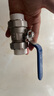 潛水艇（Submarine）PPH25 PPR截止球閥6分自來(lái)水管閥門(mén) 雙活接黃銅材質(zhì)止回閥（25口徑） 曬單實(shí)拍圖
