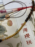 喜上眉梢足金999重工古法金珠散珠3D硬金光面磨砂黃金轉運珠圣誕節禮物女 0.8g【4mm重版光珠四顆】 曬單實(shí)拍圖