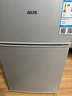 奧克斯（AUX）家用雙門迷你小型冰箱 冷藏冷凍保鮮小冰箱 宿舍租房節(jié)能電冰箱 【熱賣爆款】BCD-24K118 基礎(chǔ)款 銀色 曬單實拍圖