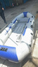 速瀾（Solar Marine）皮劃艇充氣船橡皮艇加厚水上釣魚(yú)船沖鋒舟小漁船便攜式折疊橡皮船 3.3米拉絲底【載重約538KG】 曬單實(shí)拍圖
