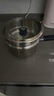 雙立人（ZWILLING）奶鍋湯鍋不銹鋼嬰兒輔食鍋泡面鍋煮面烹飪通用鍋具SILVER銀光系列 不銹鋼奶鍋+蒸籠 18cm 曬單實(shí)拍圖