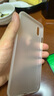 今舞 適用蘋果x手機殼超薄磨砂iphonexs max全包防摔半軟硬殼女男款商務(wù)PP類硅膠外殼保護套 XS Max透明白 曬單實拍圖
