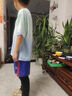 McTicco男童運(yùn)動(dòng)套裝夏季兒童涼感速干衣大童冰絲短褲青少年戶外籃球跑步 18836漸變綠+18428黑色【速干】 160 160cm 曬單實(shí)拍圖