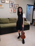 衣諾坊女童新品連衣裙套裝六一演出服幼兒園園服校服畢業(yè)兒童班服小學(xué)生 曬單實(shí)拍圖