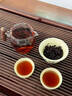 九航云選云南普洱茶官方旗艦店 2018年正品曼松熟茶餅茶宮廷中秋節(jié)禮盒裝 357克孔雀班章普洱【高檔禮盒裝】 曬單實拍圖