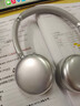 駱騏亞（cmlziua）柏林之聲【輕巧出行】頭戴式無(wú)線(xiàn)藍牙耳機主動(dòng)降噪新穿搭拍照出片小巧長(cháng)續航 月光銀 曬單實(shí)拍圖