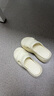 熱風(fēng)厚底女拖鞋夏季新款小個(gè)子戶(hù)外增高休閑沙灘涼拖百搭一字拖 03米色透氣款（H62W25215） 37-38 M 曬單實(shí)拍圖