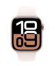 Apple/蘋果 Watch Series 10 智能手表GPS款46毫米玫瑰金色鋁金屬表殼淡桃粉色運動型表帶S/M MX293CH/B 曬單實拍圖