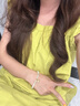 GUSKI法國品牌和田玉手鏈女三生有杏首飾禮盒紀念日生日高級禮物送女友 三生有幸和田玉手鏈【品牌禮盒】 曬單實(shí)拍圖