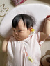 睡眠方程式天資兒童枕頭寶寶嬰兒硅膠枕透氣可水洗6月1歲3歲6歲+ 粉 純色 N3-枕高3cm-建議身高65-100cm 曬單實拍圖
