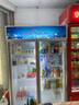 穗凌（SUILING）商用冰柜展示柜冷藏保鮮柜立式風(fēng)冷循環(huán)鮮花水果冷藏柜超市便利店大容量玻璃門啤酒飲料展示柜 雙門【風(fēng)循環(huán)內(nèi)置LED燈】882升丨長1.22米 曬單實拍圖