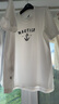 諾帝卡（NAUTICA）【商場(chǎng)同款】男裝25春夏新款索羅娜涼感柔軟親膚短袖T恤男TO5209 白色1BW XL 曬單實(shí)拍圖