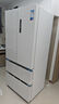 美的（Midea）508升法式多門(mén)四開(kāi)門(mén)一級(jí)能效雙系統(tǒng)雙循環(huán)除菌凈味國(guó)家補(bǔ)貼20%家用冰箱大容量BCD-508WTPZM(E)白 曬單實(shí)拍圖