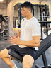迪桑特TRAINING系列綜訓(xùn)訓(xùn)練運(yùn)動(dòng)健身男士短袖針織衫 WT-Bright White Tpg L (175/96A) 曬單實(shí)拍圖