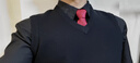 皮爾卡丹（pierre cardin）100純羊毛背心男士冬季V領厚款套頭保暖毛衣純色針織坎肩馬甲男士 PK2108黑色 175/XL推薦140-160斤 曬單實拍圖