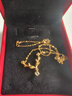 中國(guó)黃金（CHINA GOLD）足金黃金鹿角吊墜女款一路有你黃金項(xiàng)鏈紀(jì)念生日生日送女朋友禮物 【京速達(dá)】足金項(xiàng)鏈 約1.9g 曬單實(shí)拍圖